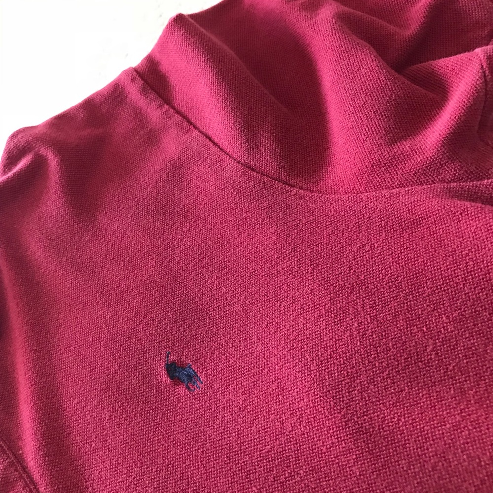 Polo shirt, red.